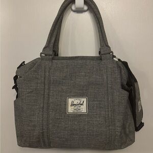 Herschel Diaper Bag and Changing Pad (gray)